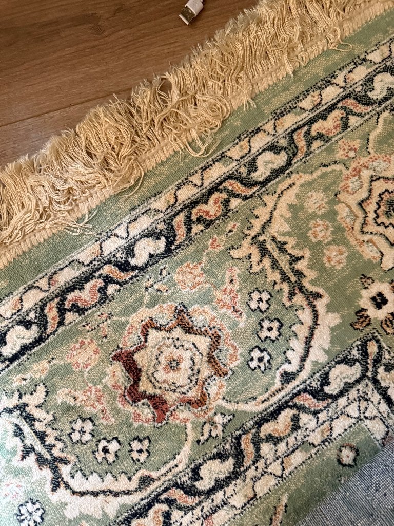 Vloerkleed , groen, 200 bij 300, Huis en Inrichting, Ophalen, 200 cm of meer, Zo goed als nieuw, 200 cm of meer