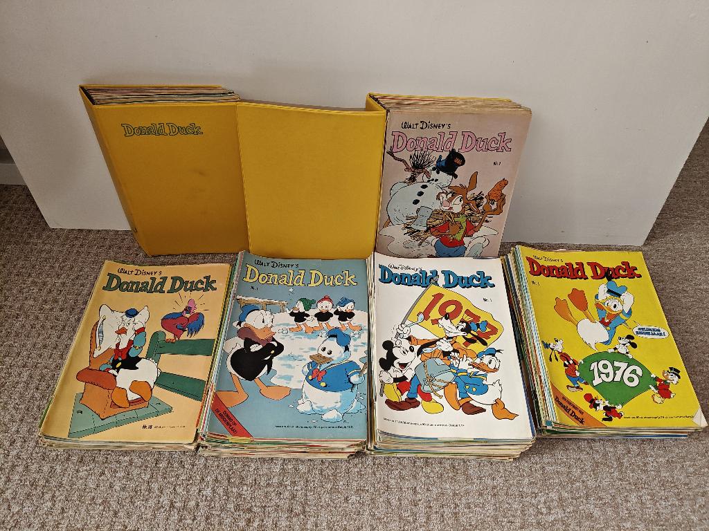 Donald duck jaren 70, Meerdere stripboeken, Ophalen, Gelezen