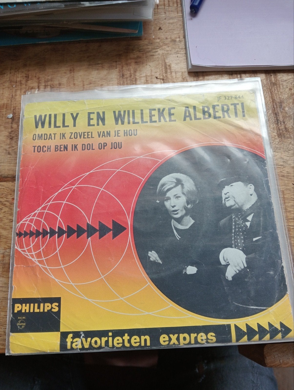 Willy en Willeke Alberti - omdat ik zoveel van je hou, Ophalen of Verzenden, Zo goed als nieuw, Overige formaten, Levenslied of Smartlap