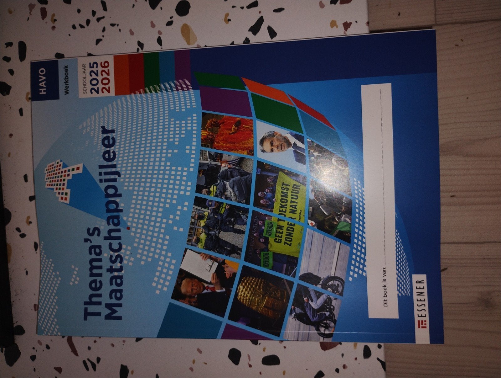 Thema's Maatschappijleer HAVO Werkboek 2025-2026, Ophalen of Verzenden, Zo goed als nieuw, HAVO, Maatschappijleer