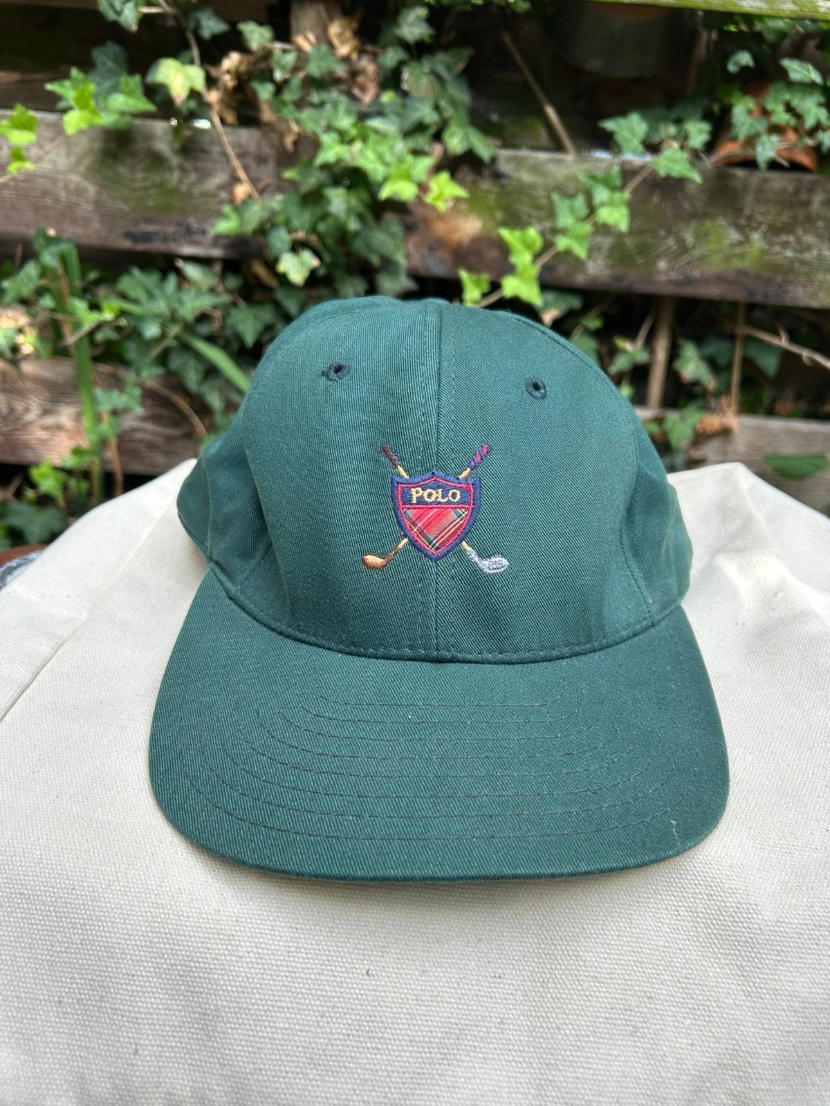 Polo Ralph Lauren Made USA Pet Cap XL RRL Bear Country zgan, Ophalen of Verzenden, Zo goed als nieuw, 60 cm (XL, 7½ inch) of meer