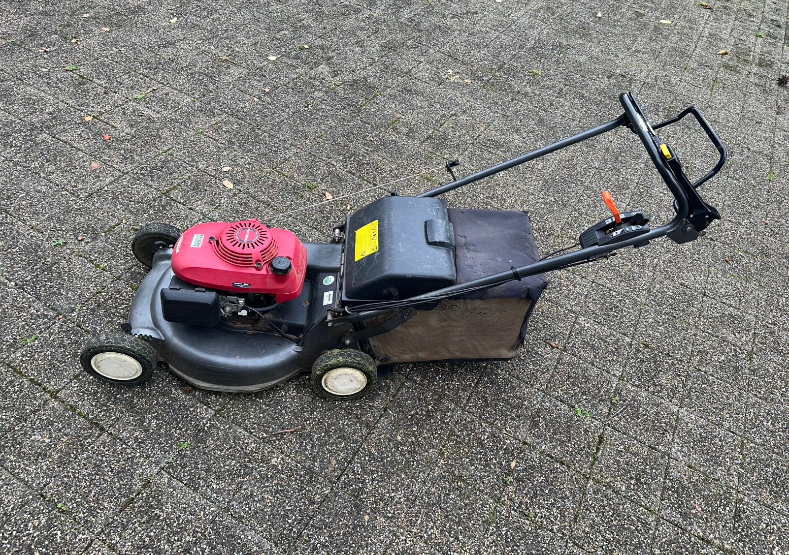 Honda HRD536C2 TXE prof benzine grasmaaier – zelfrijdend, Gebruikt, Benzine-grasmaaier, 50 cm of meer, Opvangbak