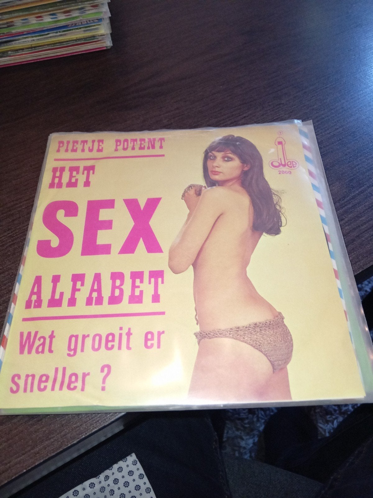 Pietje Potent - Het Sex Alfabet / Wat Groeit Er Sneller?, Cd's en Dvd's, Gebruikt, 7 inch, Ophalen of Verzenden, EP
