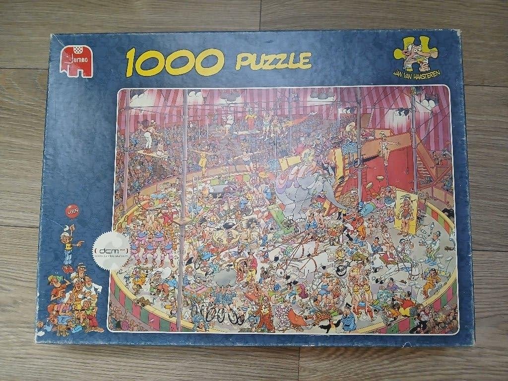 Jan van Haasteren puzzel, Ophalen of Verzenden, 500 t/m 1500 stukjes, Gebruikt, Legpuzzel