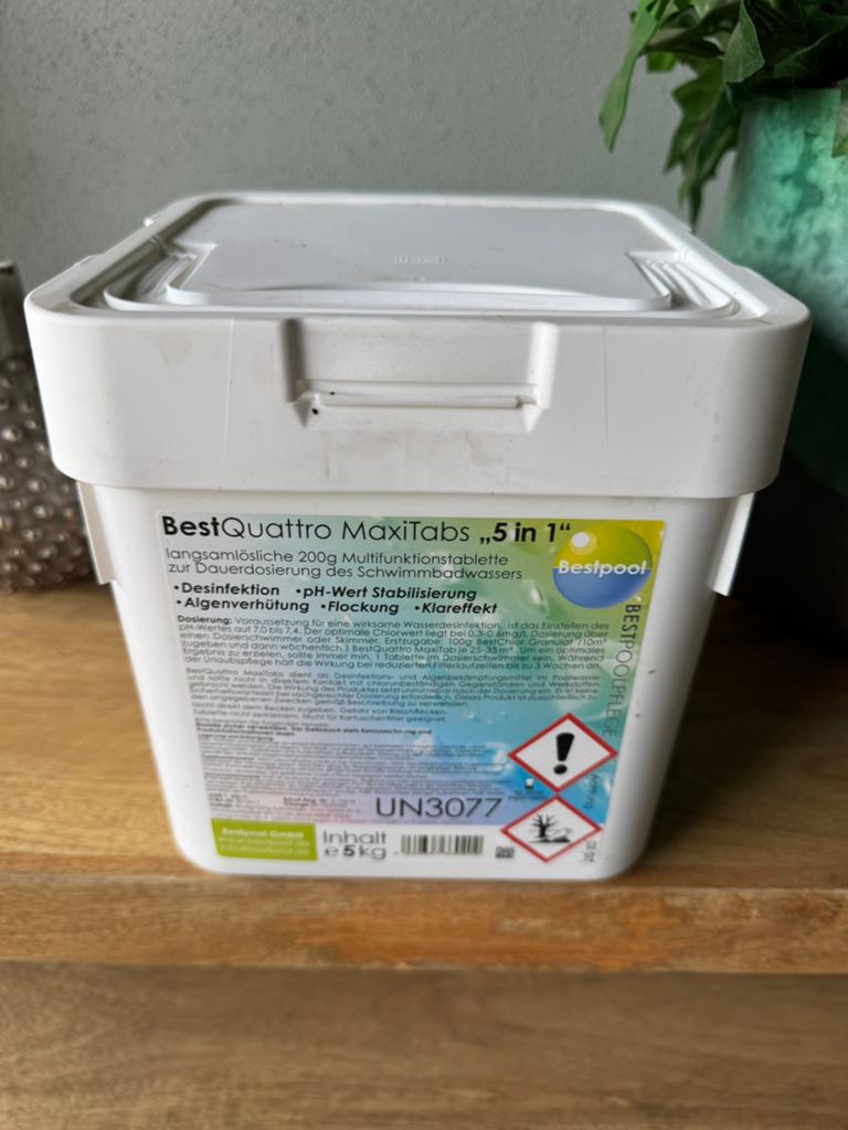 Chloortabletten 5-1, Tuin en Terras, Zwembad-toebehoren, Ophalen of Verzenden, Nieuw, Reinigingsmiddel