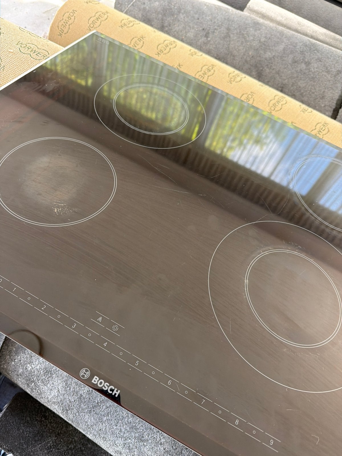 Bosch Keramische Kookplaat - Gebruikt, Goede Staat, Gebruikt, Keramisch, Vrijstaand, 4 kookzones