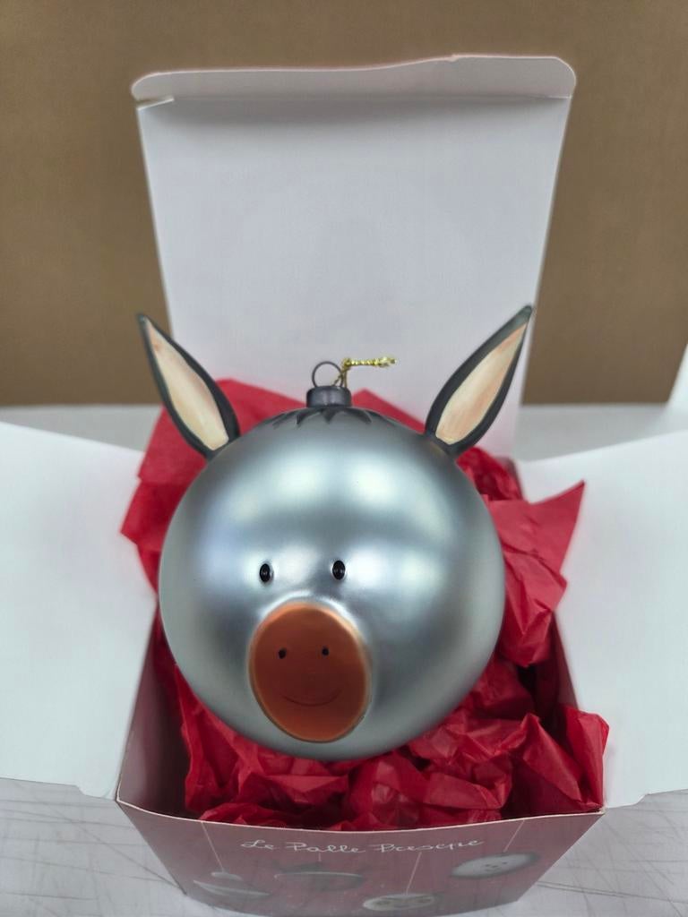 Alessi kerstballen glas  - Asinello, Diversen, Kerst, Ophalen of Verzenden, Nieuw