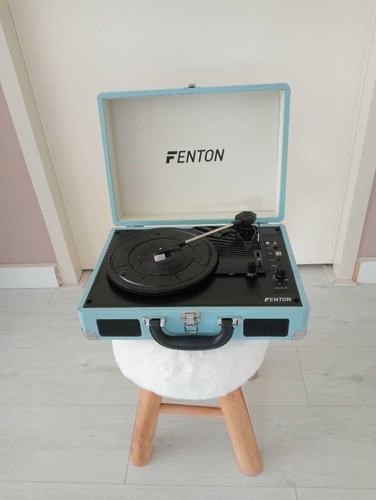 Fenton platenspeler, Ophalen, Zo goed als nieuw, Platenspeler, Overige merken