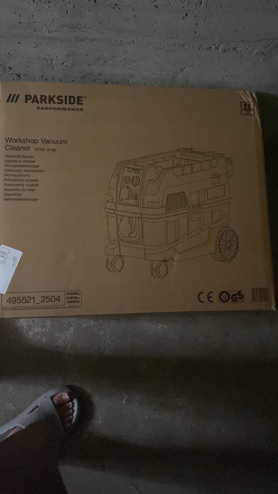 Parkside workshop vacuum cleaner, Overige merken, Overige typen, Nieuw, Ophalen of Verzenden
