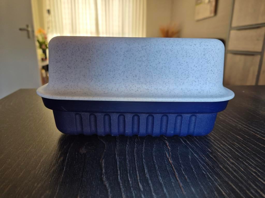 Tupperware kaasdoos blauw/grijs, Ophalen of Verzenden, Zo goed als nieuw, Blauw, Overige typen