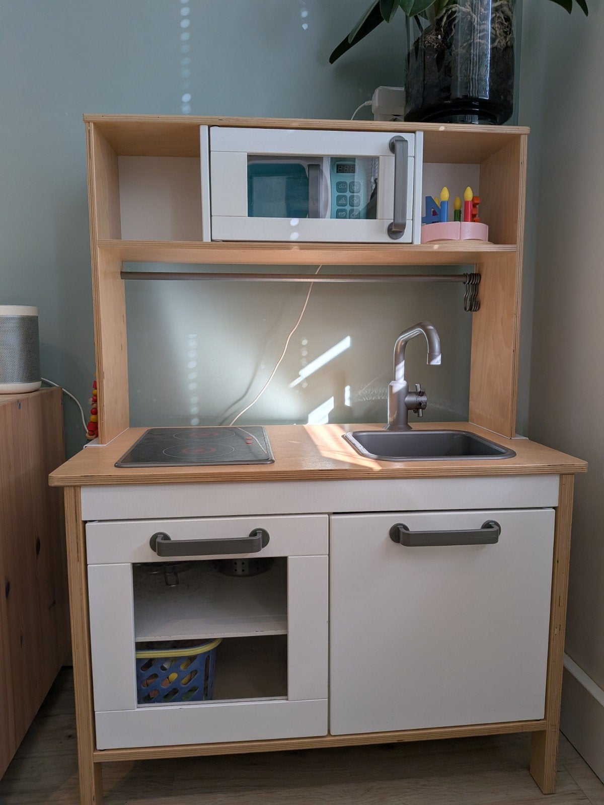 Houten speelkeuken met accessoires, Ophalen, Gebruikt, Hout, Speelkeuken
