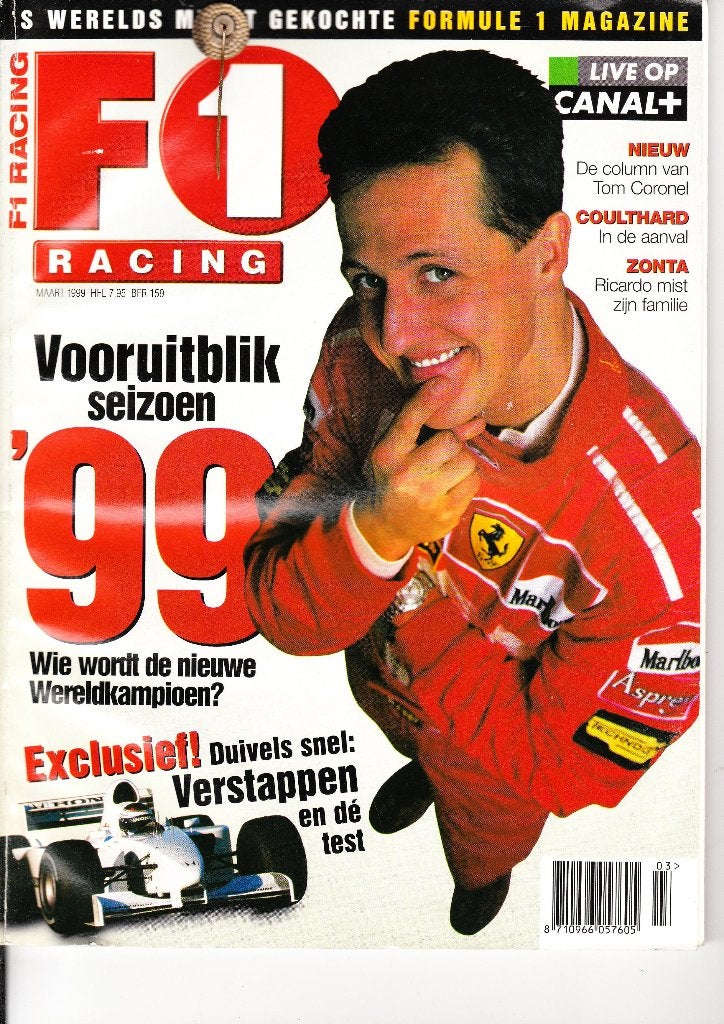 F1 Racing 1999 (Formule 1), Boeken, Auto's | Boeken, Ophalen of Verzenden, Gelezen, Algemeen