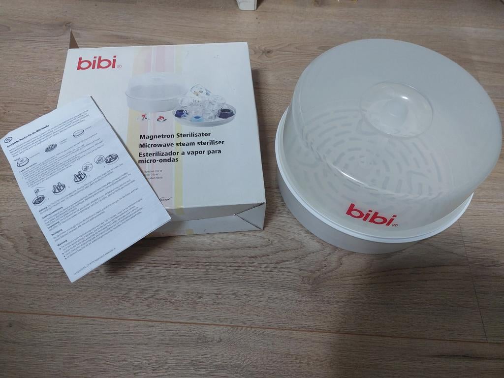 Bibi sterilisator voor spenen en flessen, Kinderen en Baby's, Babyvoeding en Toebehoren, Ophalen of Verzenden, Zo goed als nieuw