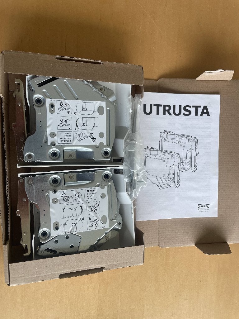 IKEA UTRUSTA Scharnieren voor Keukenkastjes (Nieuw), Ophalen of Verzenden, Nieuw, Overige materialen, Scharnier