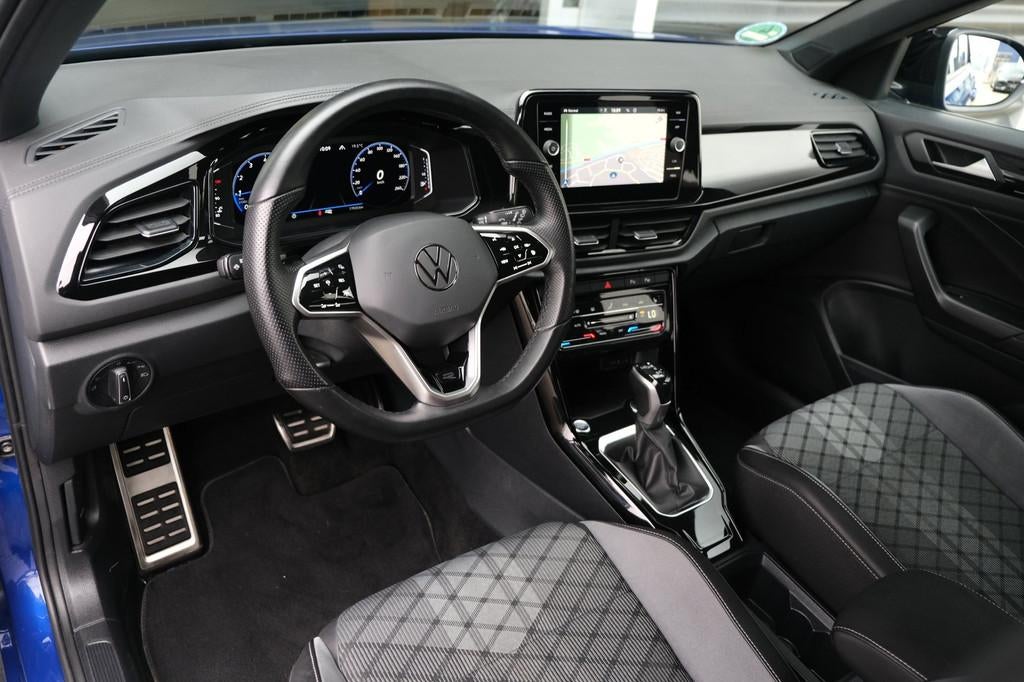 Volkswagen T-Roc 1.5 TSI DSG 2x R-Line Facelift IQ Led Navi, 4 cilinders, 150 pk, Blauw, Origineel Nederlands
