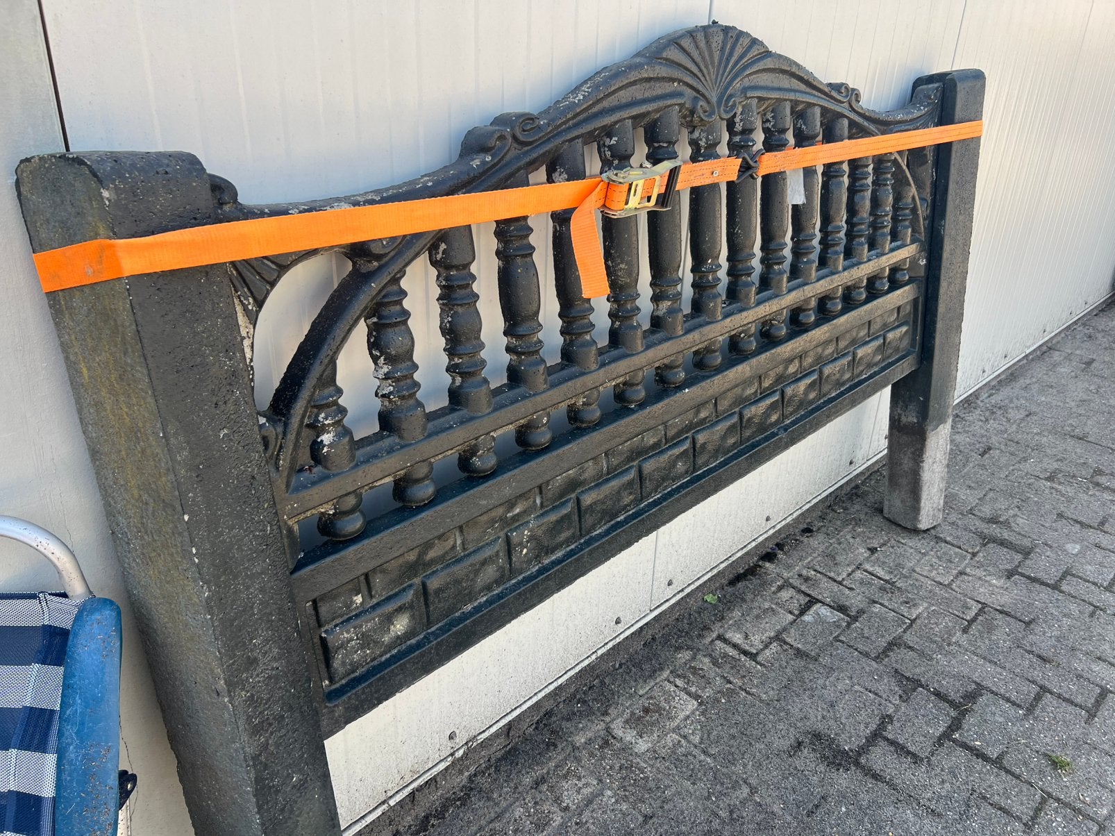 Beton hek, Ophalen of Verzenden, Zo goed als nieuw, Beton, Info