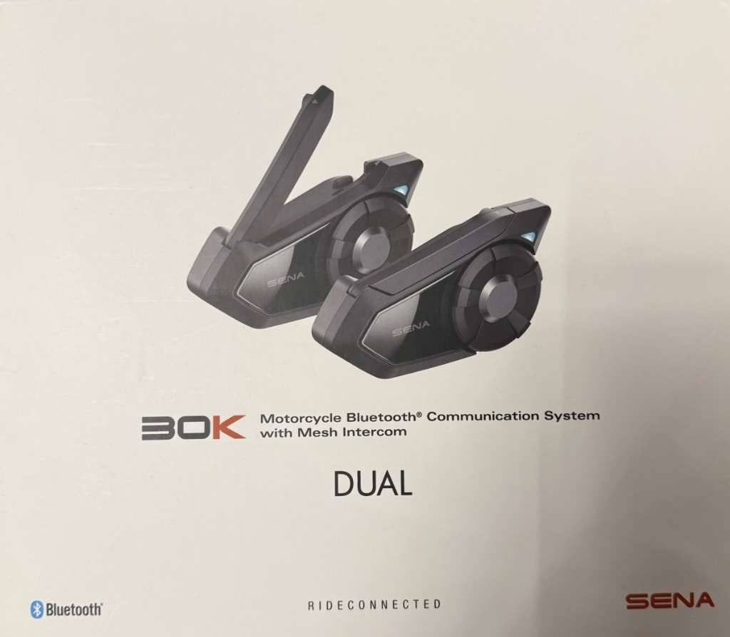 Sena 30K Dubbele Headset, Motoren, Kleding | Motorhelmen, Systeemhelm, Overige merken, Tweedehands, Ophalen of Verzenden