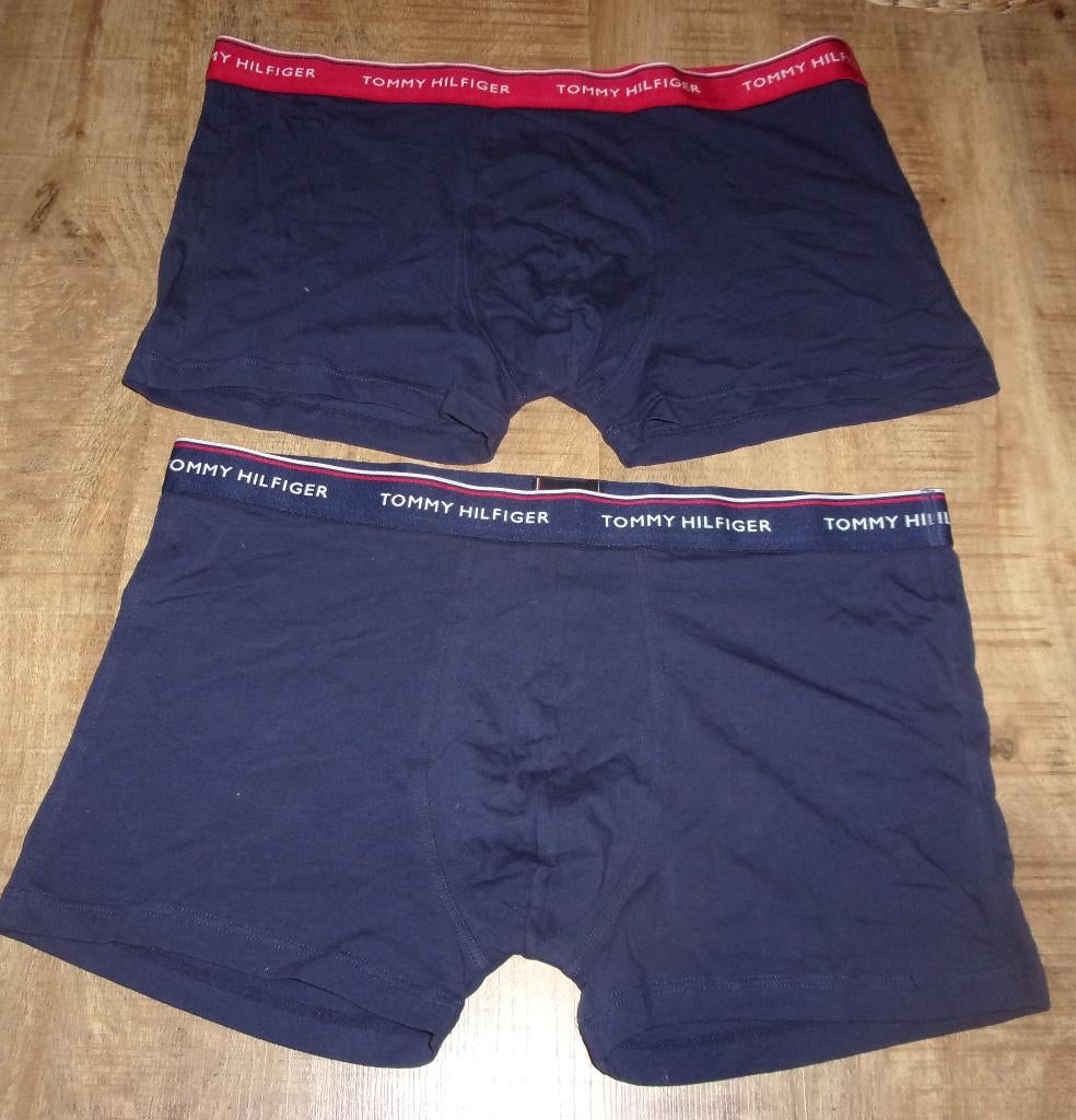 2x Tommy Hilfiger boxershort XL blauw ondergoed, Ophalen of Verzenden, Blauw, Tommy Hilfiger, Boxer