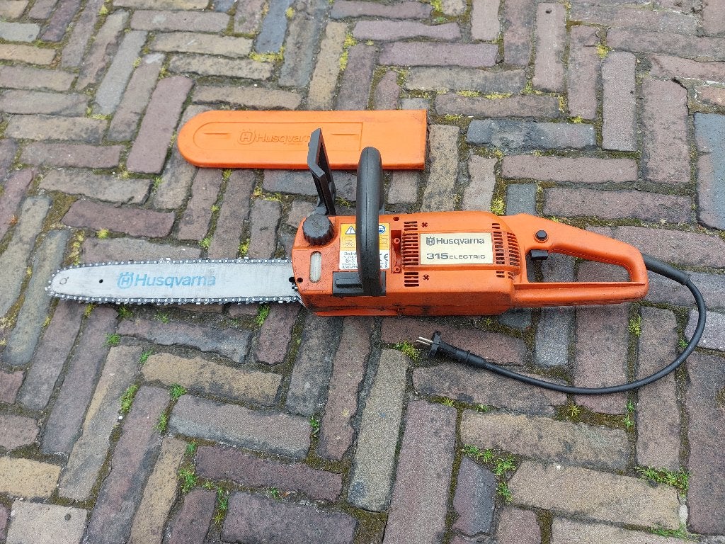 husqvarna electrische kettingzaag, Ophalen, Gebruikt, Husqvarna
