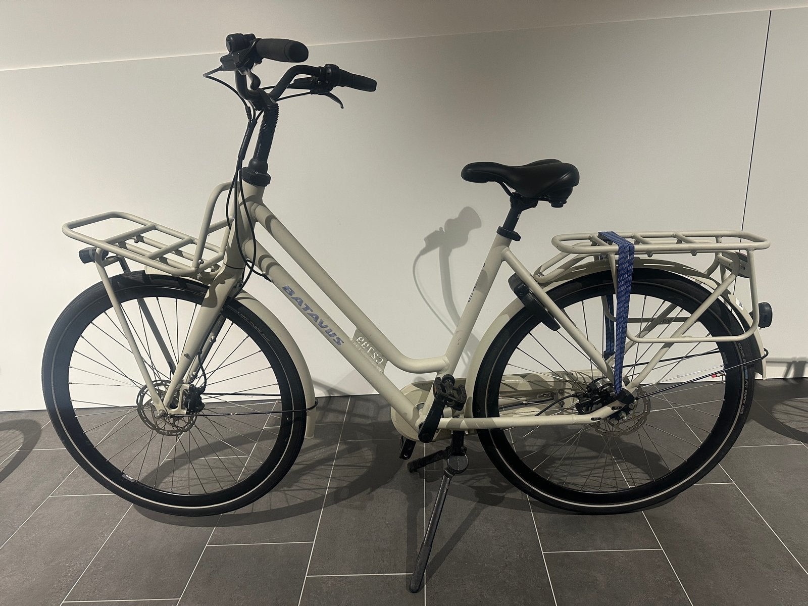 Batavus Quip extra Cargo Damesfiets met 7 versnellingen, Fietsen en Brommers, Ophalen, Versnellingen, Batavus, Schijfrem