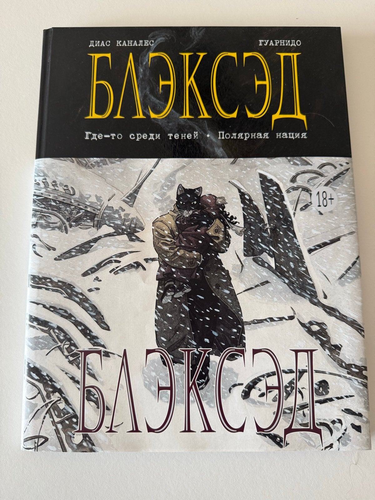 Blacksad stripboek in het Russisch, Boeken, Eén comic, Ophalen of Verzenden, Zo goed als nieuw, Overige gebieden