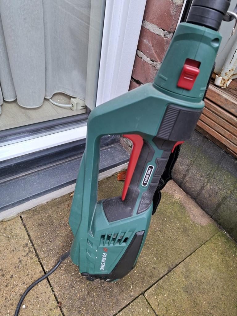 Parkside elektrische heggenschaar op steel, Ophalen, Gebruikt, Elektrisch, Parkside
