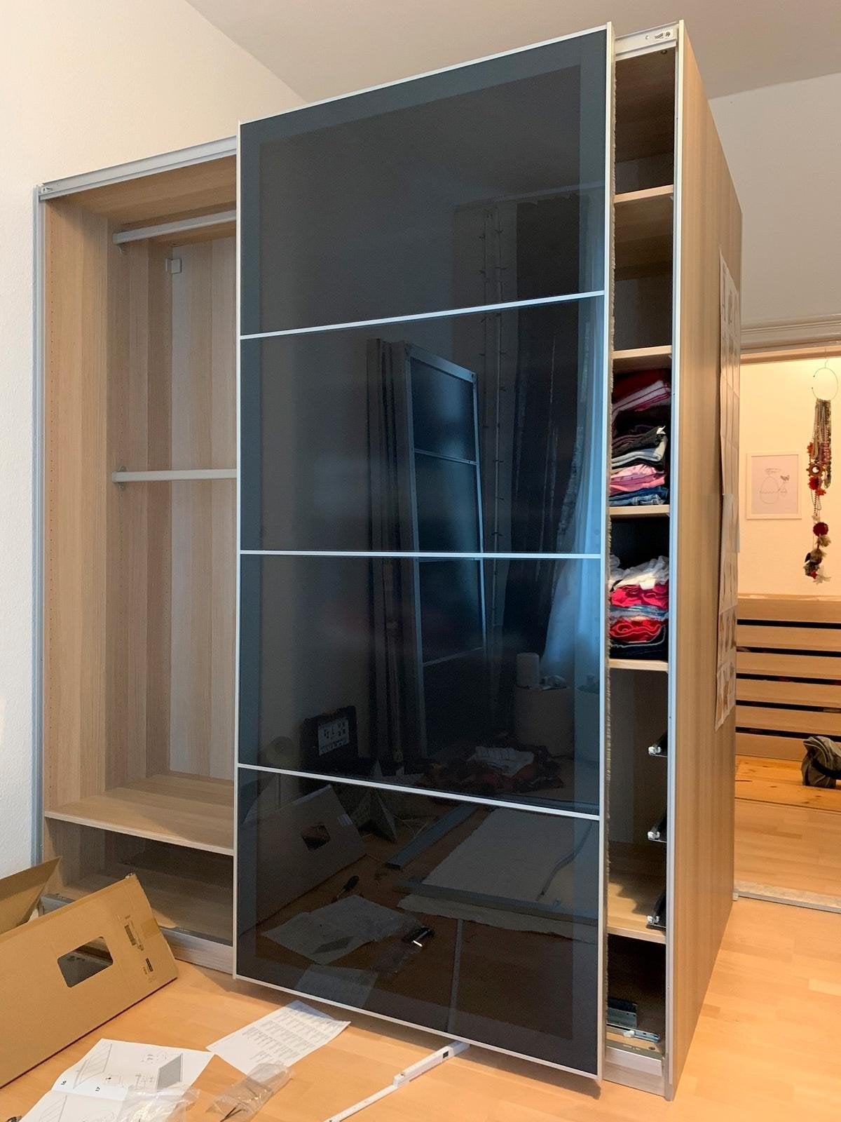 Ikea Pax Ugdall hoogte 236cm, breedte 200cm, Huis en Inrichting, Kasten | Kledingkasten, Ophalen, Gebruikt, 200 cm of meer, 200 cm of meer