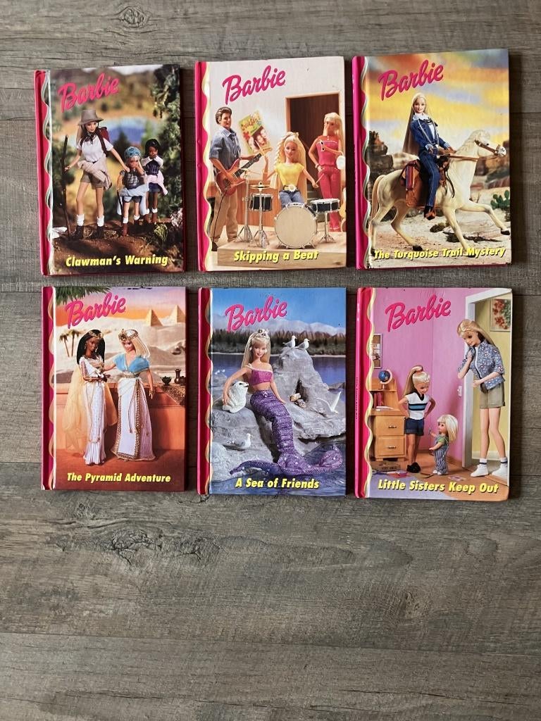 6 Books: Barbie Book Set (English), Ophalen of Verzenden, Zo goed als nieuw, Fictie algemeen