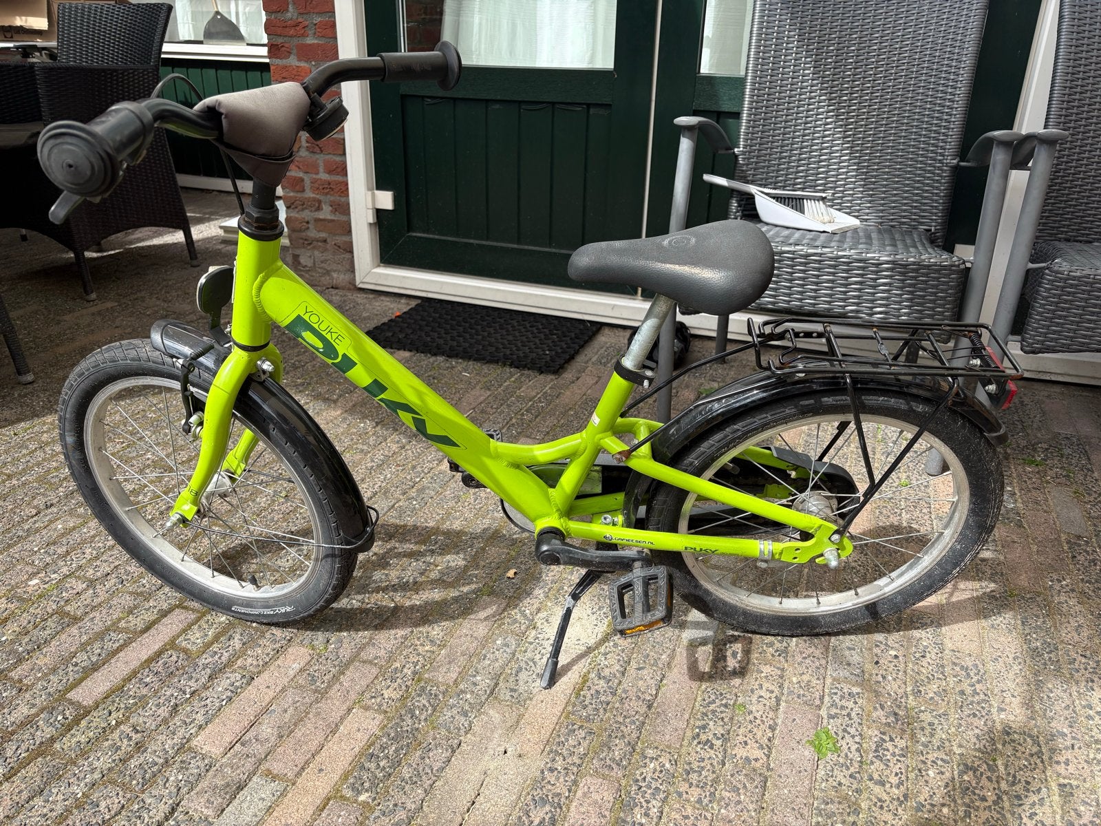 Puky kinderfiets 16 inch - Goede staat, Ophalen, Gebruikt, Terugtraprem, 16 tot 20 inch