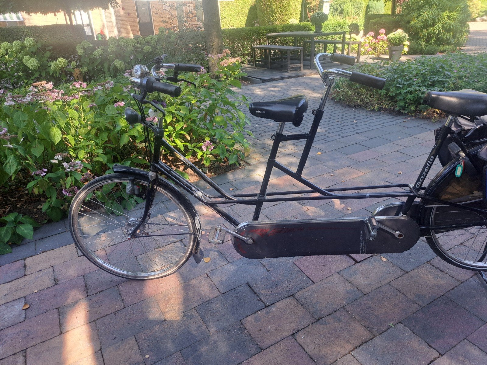 tandem gazelle, 55 cm of meer, Ophalen, Gebruikt, Minder dan 10 versnellingen