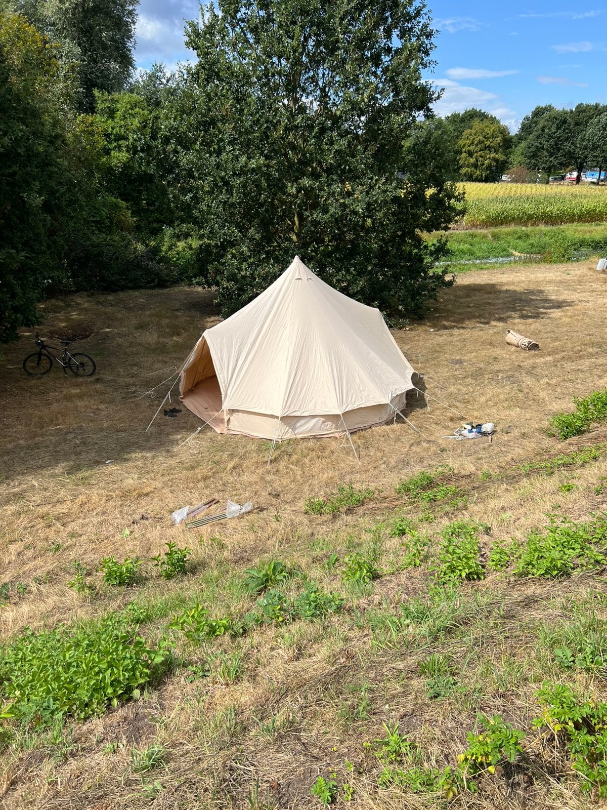 sherpa 500 Bell Tent - Ideaal voor groepen en evenementen, Ophalen, Gebruikt, Meer dan 6