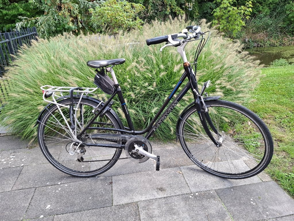 Batavus damesfiets, Ophalen, Velgrem, Batavus, 53 tot 56 cm