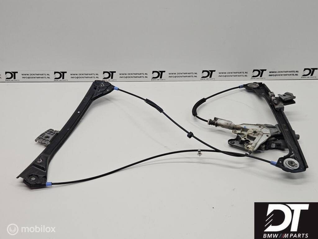 Raammechanisme linksvoor BMW E46 Coupe Cabrio 51338229105, Gebruikt, Ophalen of Verzenden, BMW, BMW