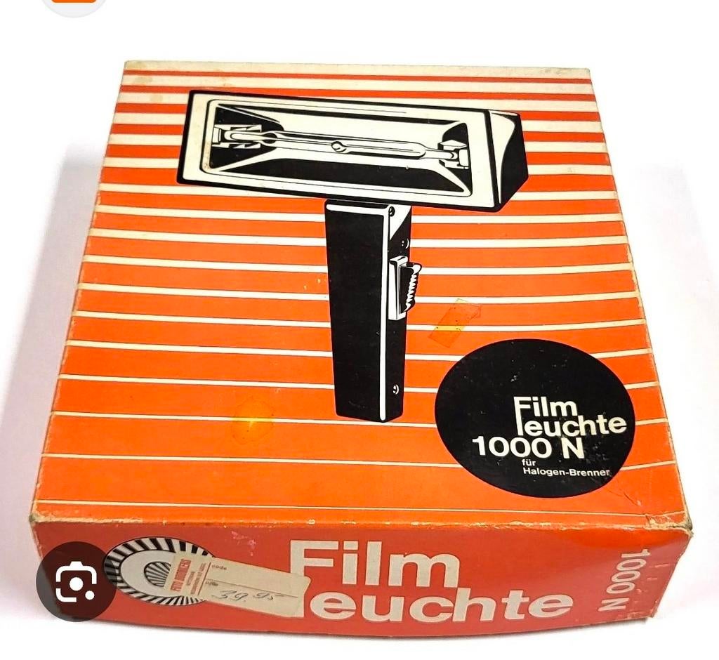 Vintage Filmleuchte 1000N voor Halogeen-Brenner, Audio, Tv en Foto, Overige merken, Gebruikt, Overige typen, Overige soorten