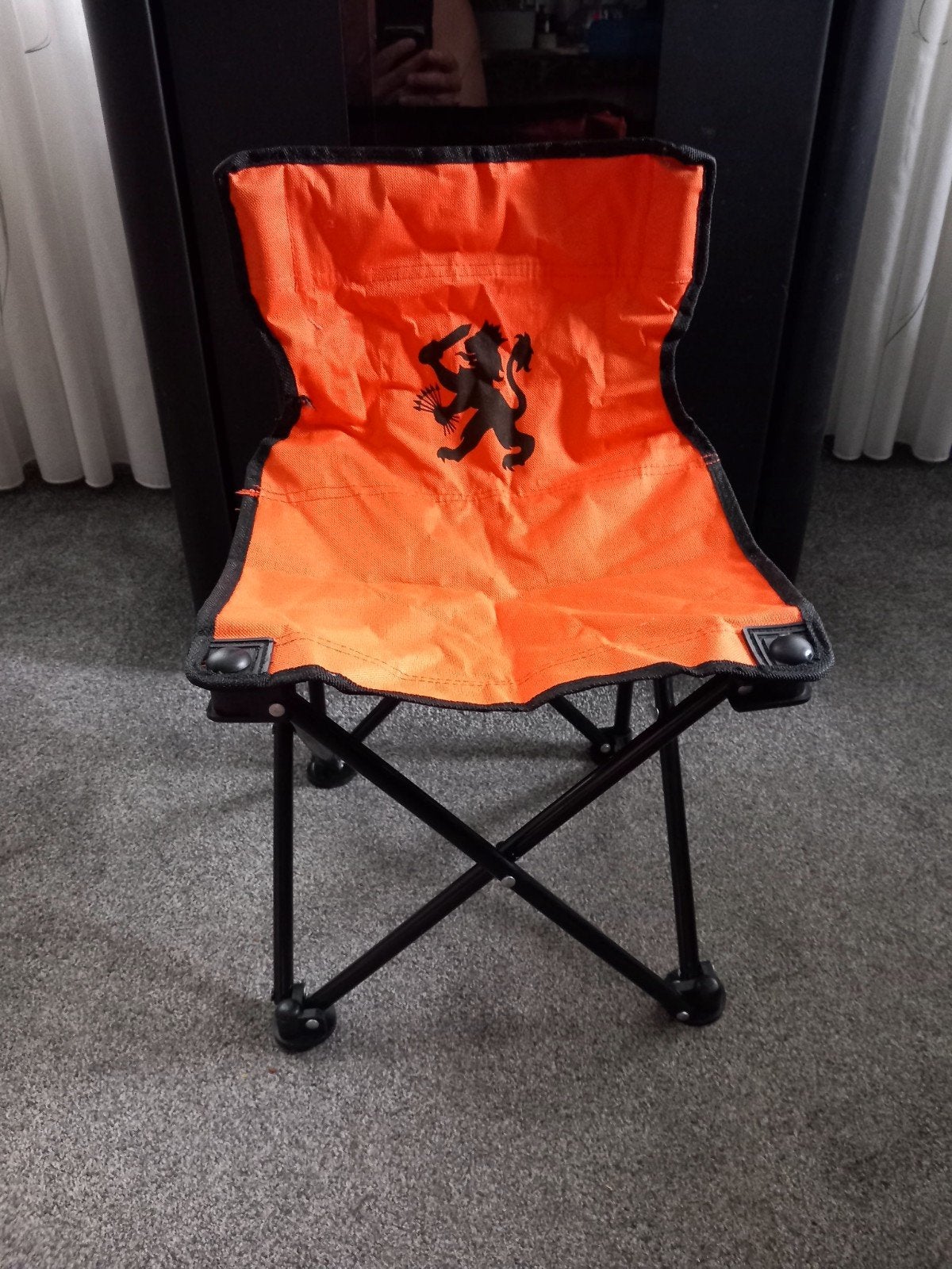 Nieuw vouwbare oranje kinderstoeltje, Ophalen of Verzenden, Nieuw, Campingstoel
