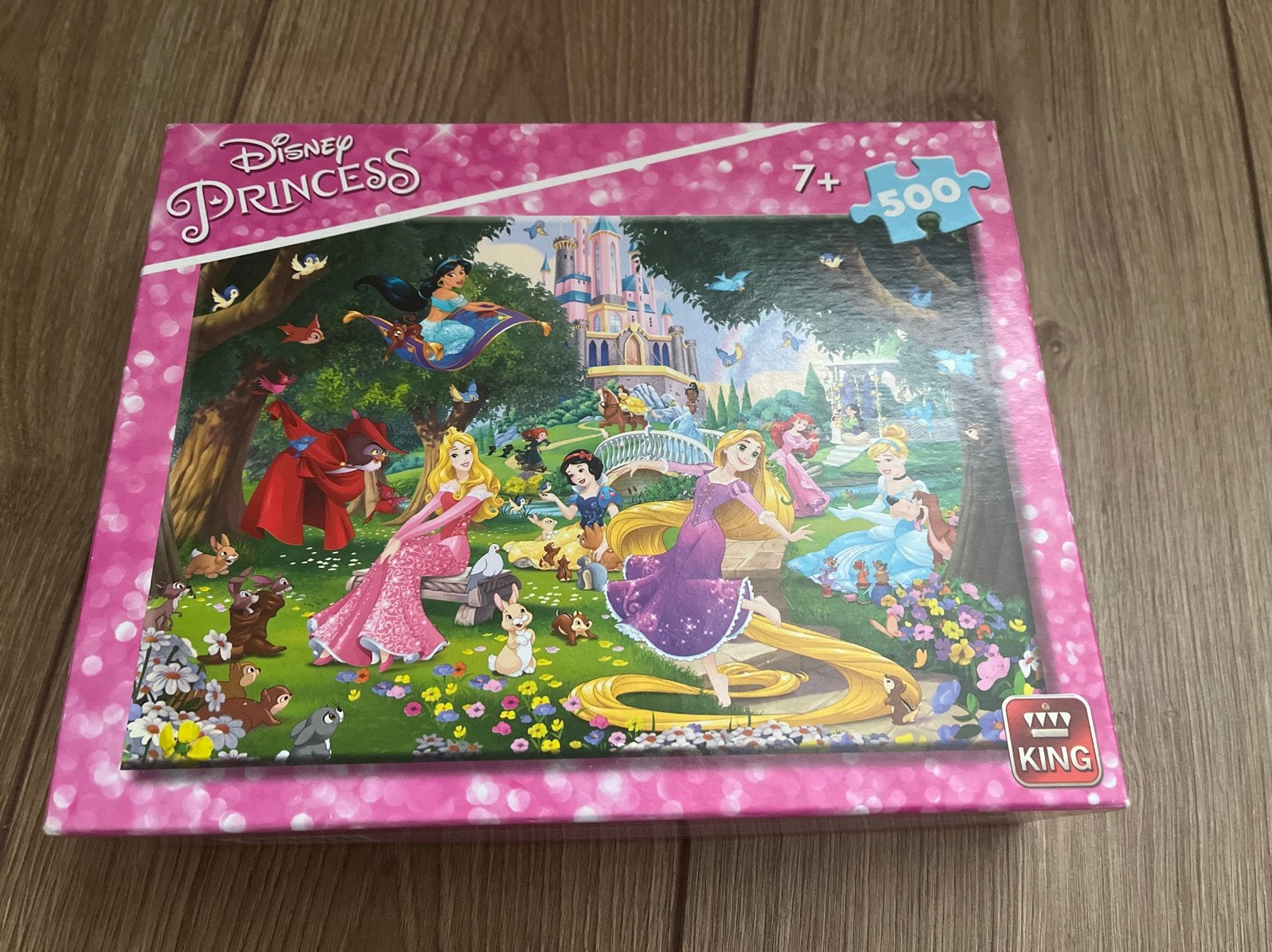 Disney Princess puzzel 500 stukjes - King, Ophalen of Verzenden, Meer dan 50 stukjes, Zo goed als nieuw, 6 jaar of ouder