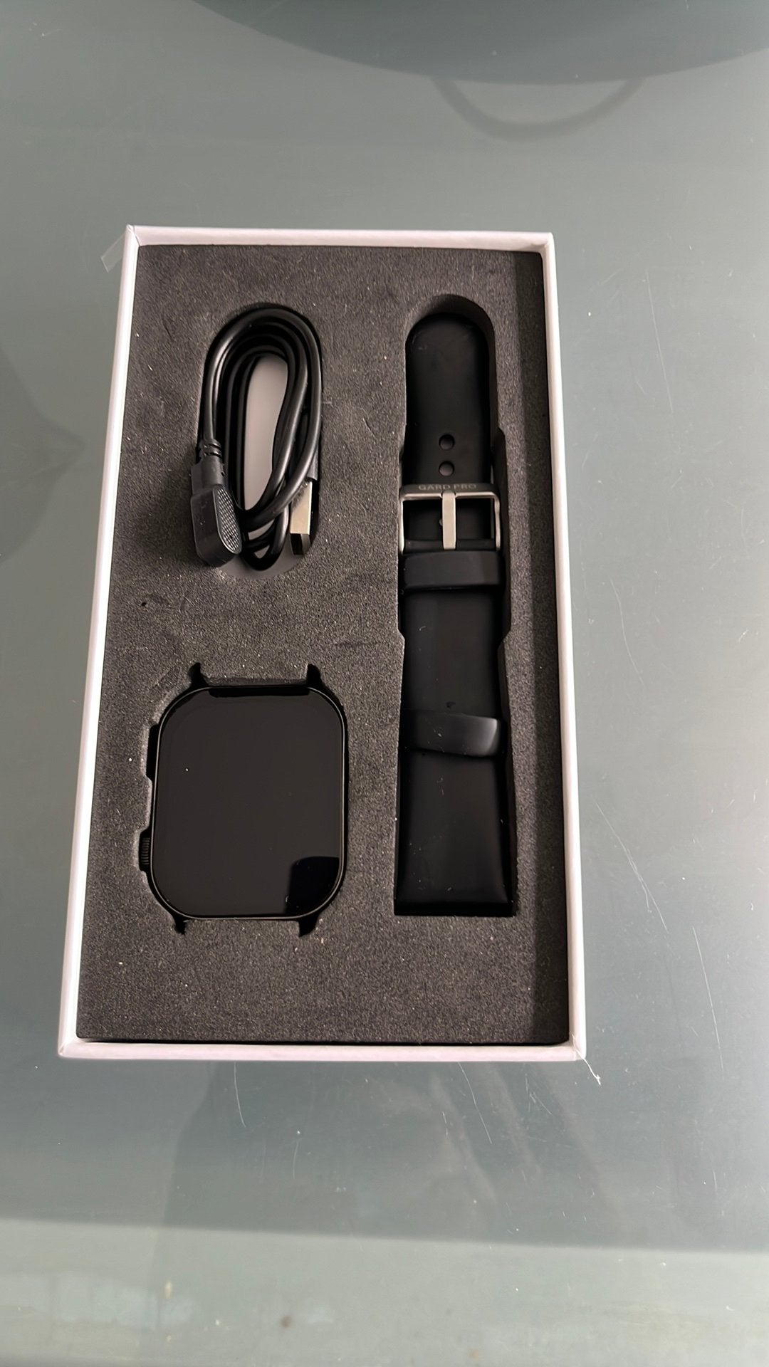 Gard Pro Health Smartwatch 3, Zwart, Ophalen of Verzenden, Zo goed als nieuw, Waterdicht