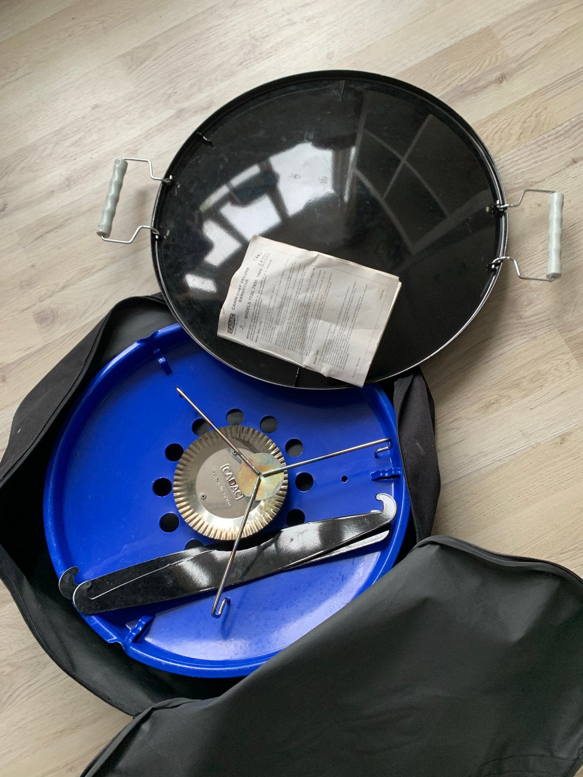 Cadac Carri Chef Deluxe Barbecue - Draagbaar en Compleet, Ophalen, Gebruikt