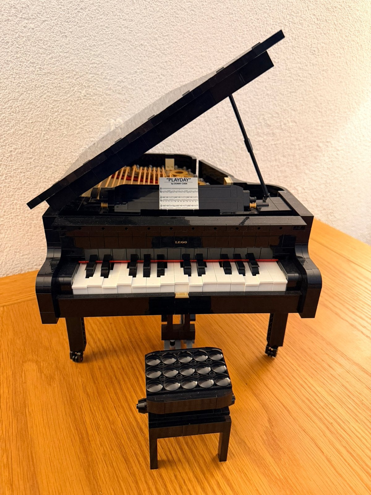 LEGO Ideas Grand Piano 21323 - Compleet, extra:verlichting, Ophalen of Verzenden, Zo goed als nieuw