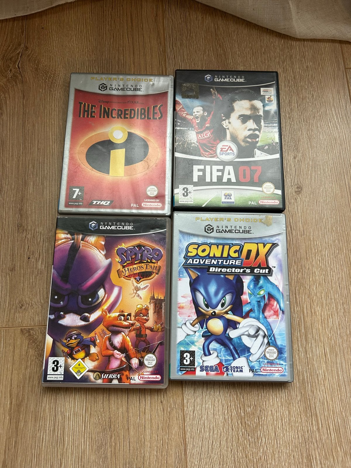 Nintendo GameCube Spellen Bundel (4x), Spelcomputers en Games, Ophalen of Verzenden, Niet werkend, Overige genres