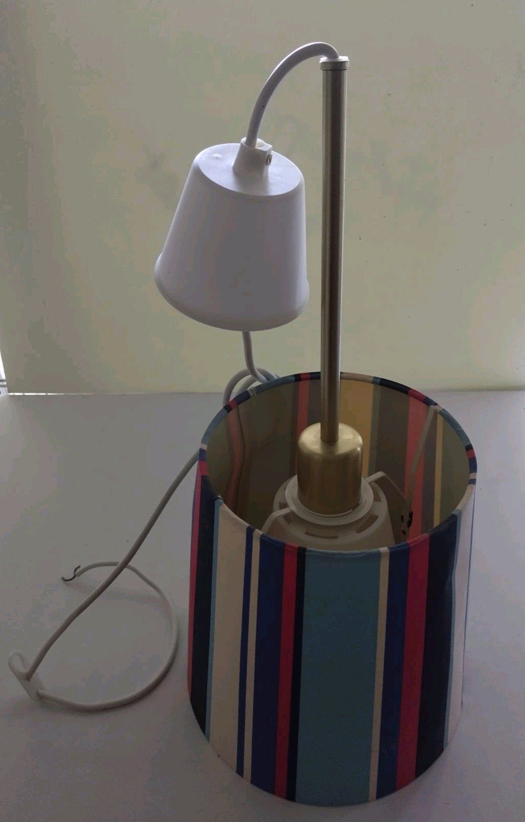 ikea plafondlamp gestreept, Ophalen of Verzenden, Gebruikt