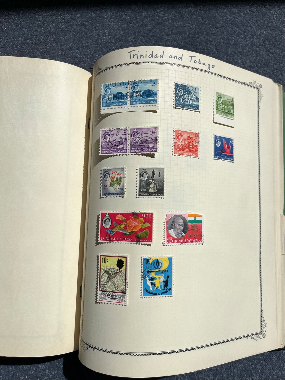 Postzegelverzameling diverse landen - Trinidad, Ecuador, Postzegels en Munten, Ophalen of Verzenden, Onbeschreven, Rest van de wereld