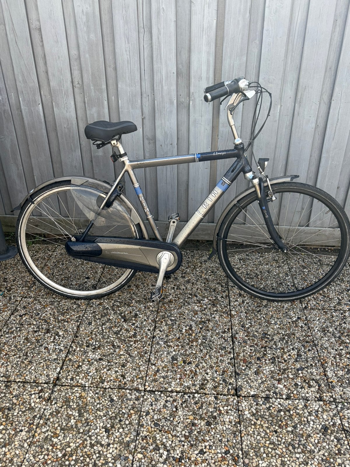 Nette RIH OMEGA herenfiets 8v, framemaat 58 cm., Gebruikt, Versnellingen, 57 tot 61 cm, Ophalen