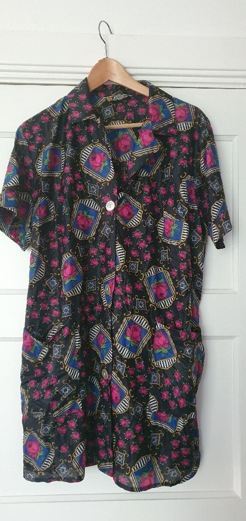 Vintage schort Carnaval - Maat L nr 1, Ophalen of Verzenden, Gebruikt, Schort