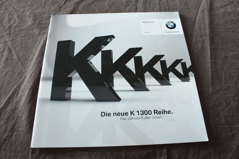 BMW K1300 2008 reihe motorrad brochure verkoop folder, Ophalen of Verzenden, BMW