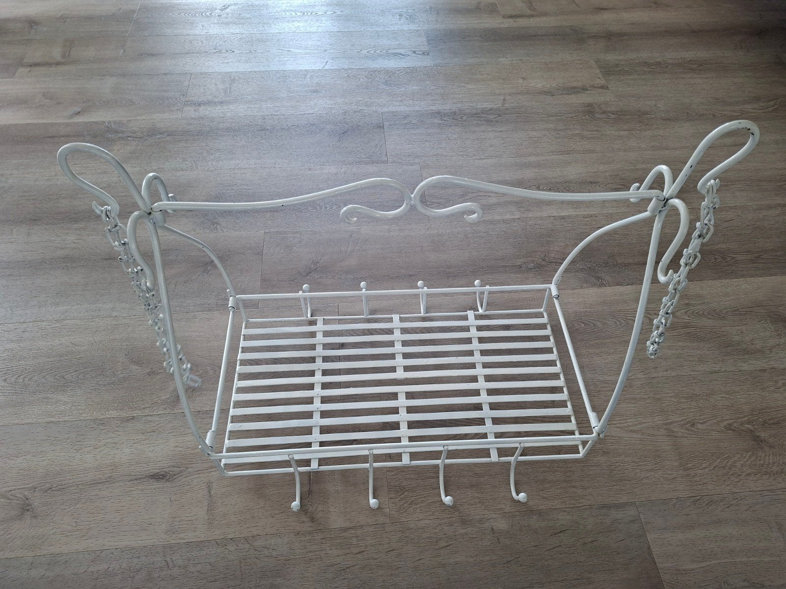 wildrek sierrek metaal, Gebruikt, Wit, Ophalen of Verzenden, Minder dan 100 cm