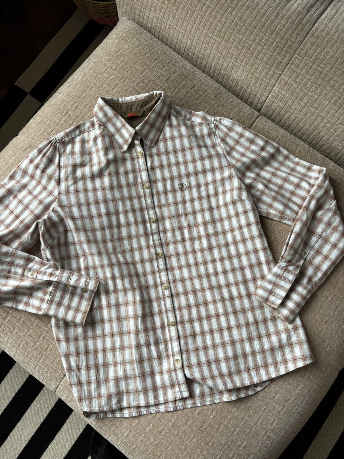 Fjällräven blouse dames XL, Ophalen of Verzenden, Zo goed als nieuw, Maat 46/48 (XL) of groter, Blauw