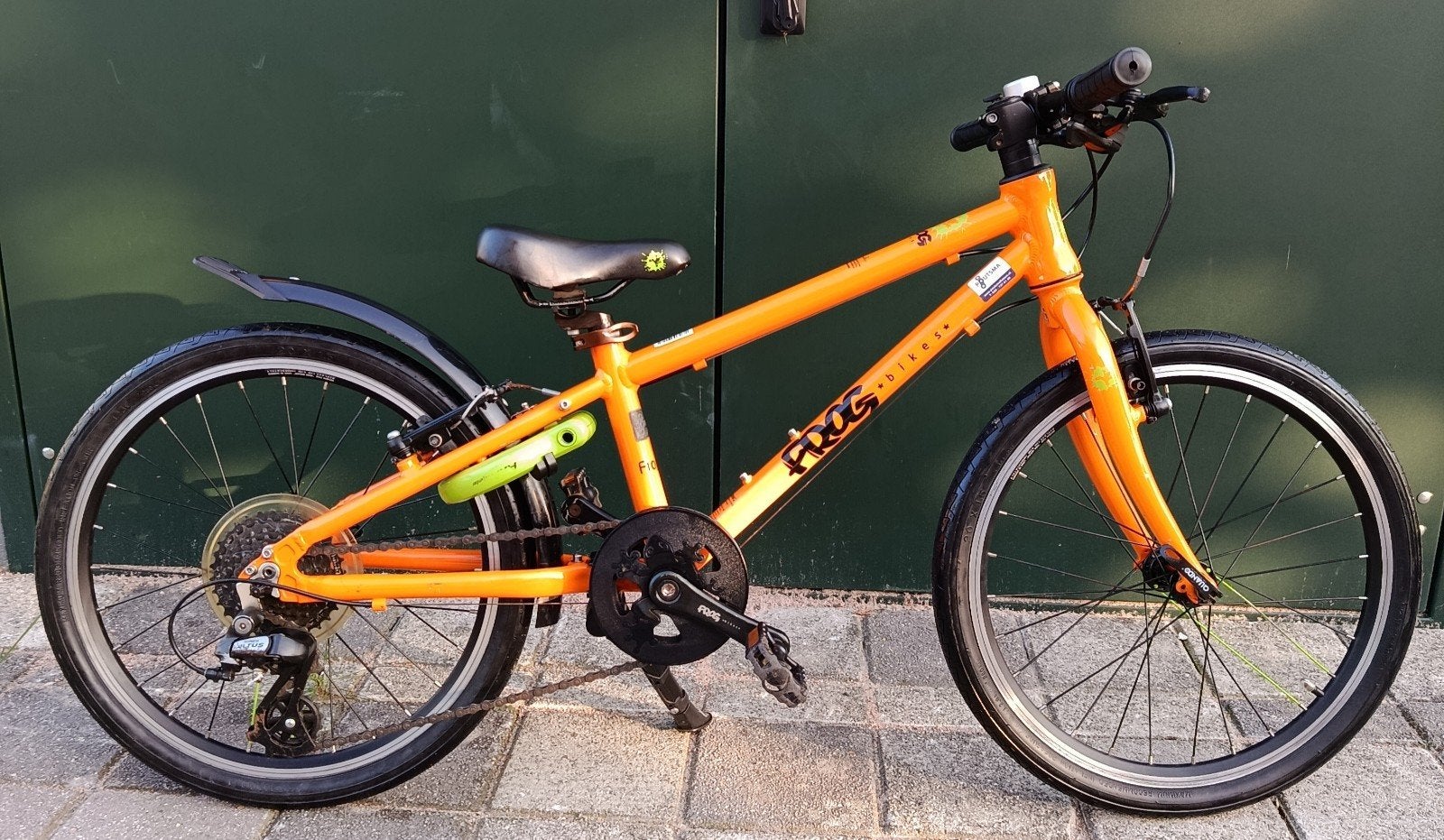 Frog 52  oranje, Ophalen, 20 inch of meer, Gebruikt, Frog Bikes