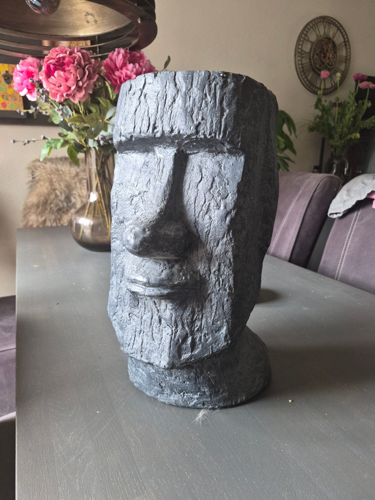 Paaseiland beeld, Ophalen