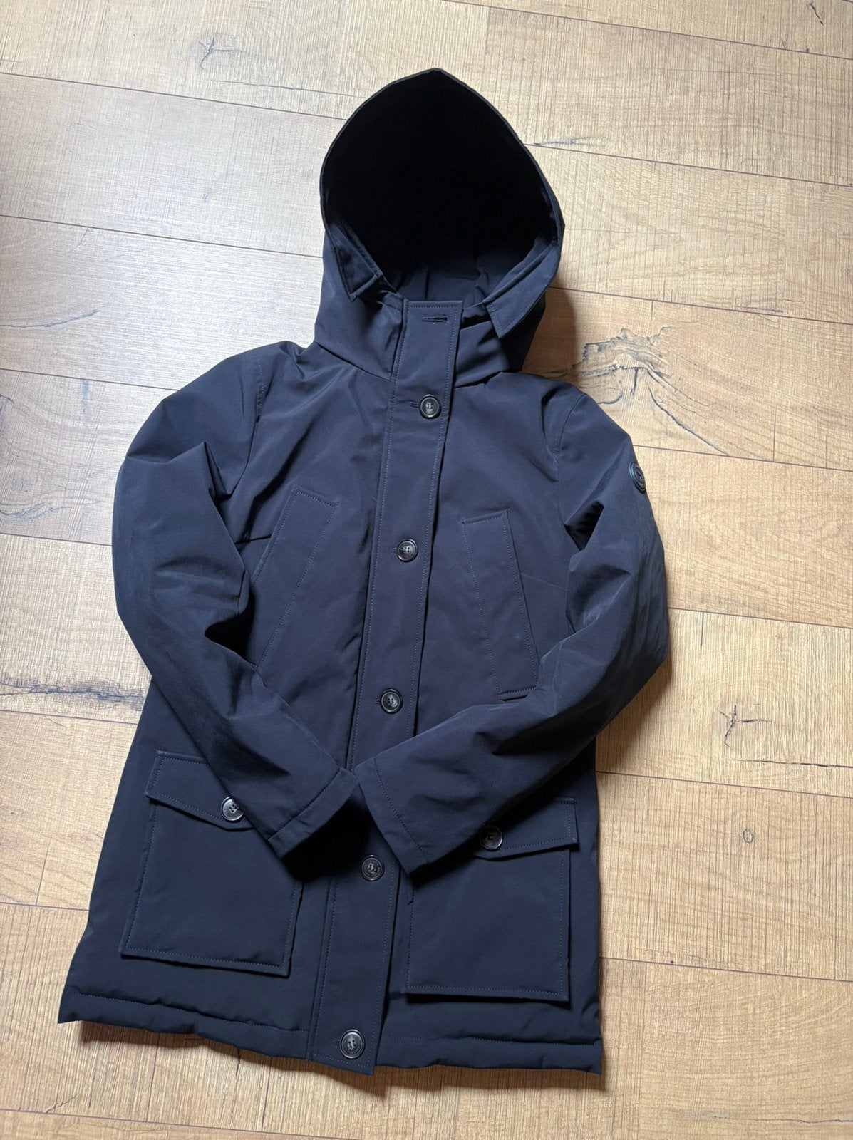 Airforce winterjas maat S (donkerblauw), Ophalen of Verzenden, Zo goed als nieuw, Maat 36 (S), Blauw